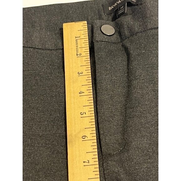 BANANA REPUBLIC  - Straight Leg Grey Slacks/Pants Career Wear Size 14 - Picture 15 of 16